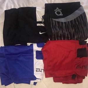 Nike elites and Kd shorts